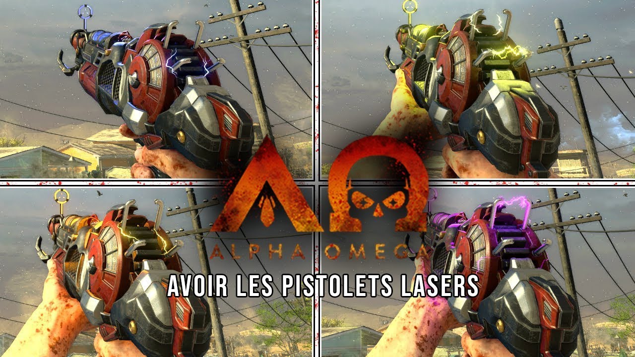ALPHA OMEGA : Avoir les 4 Pistolets Lasers (TUTO)