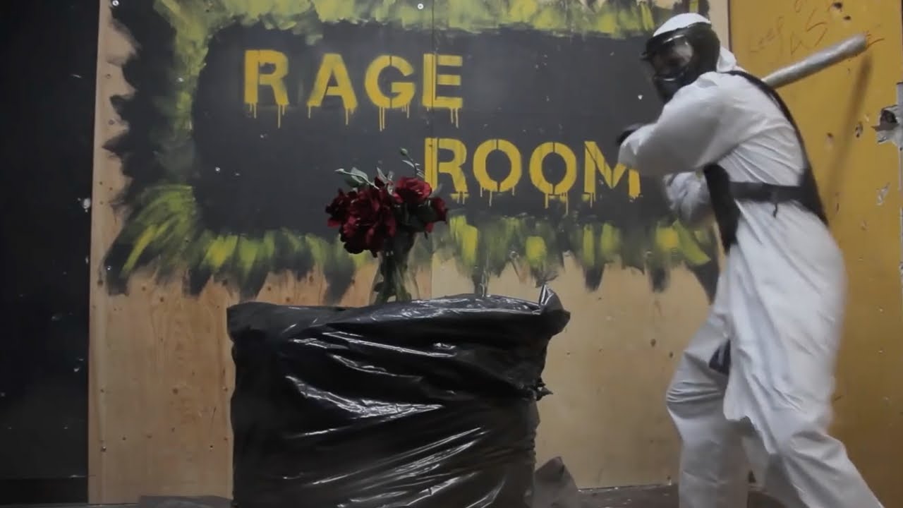 Rage rooms help relieve stress