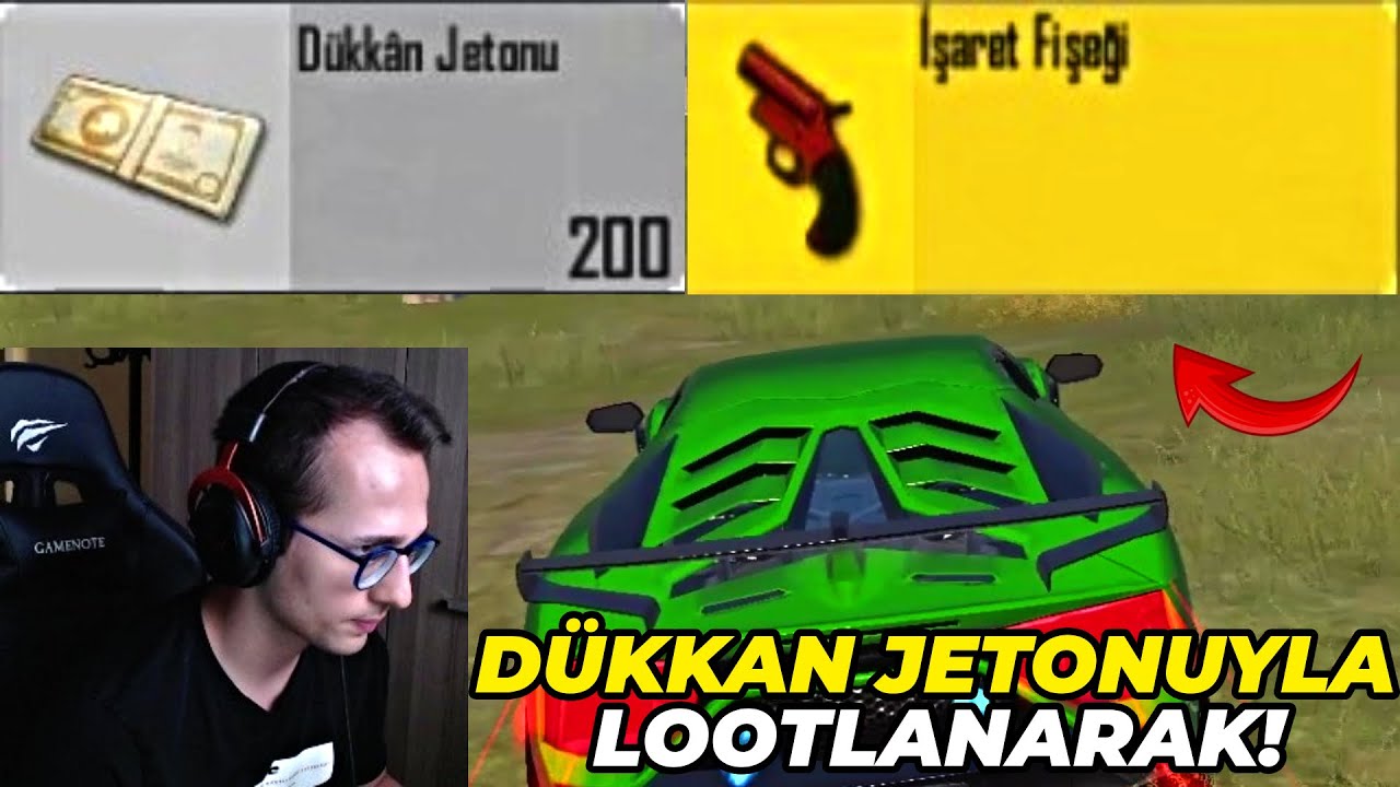 DÜKKAN JETONUYLA LOOTLANARAK WIN ALMAK ? PUBG MOBILE