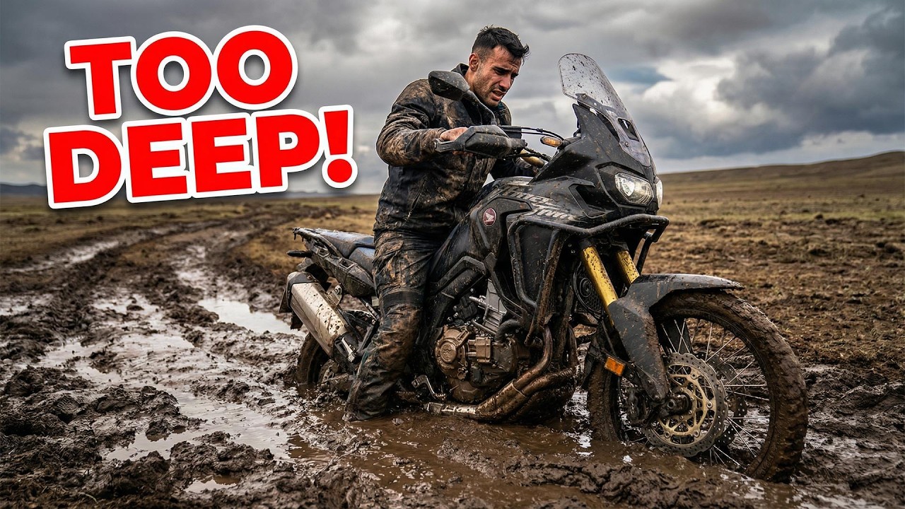 Deep Mud Almost Destroyed My Bike