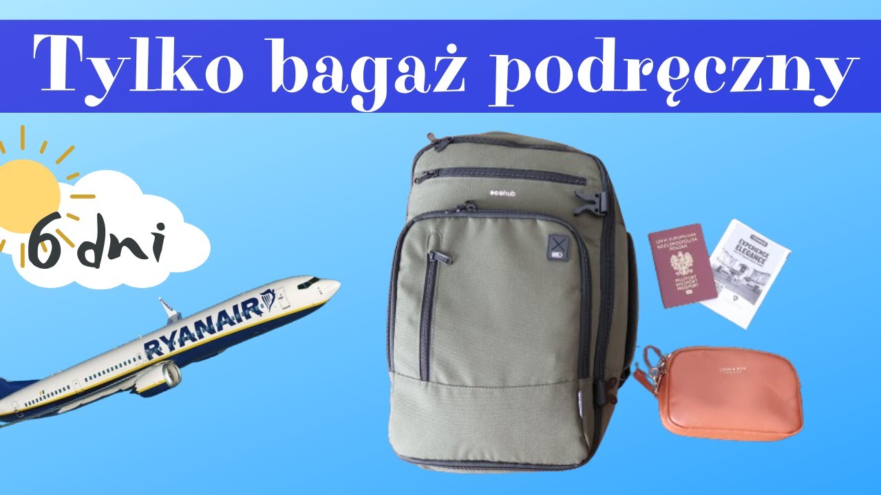 🎒Pakujemy się na urlop 🌞 | Wakacje na Fuerteventura 🌴| Tylko mały bagaż podręczny 👜