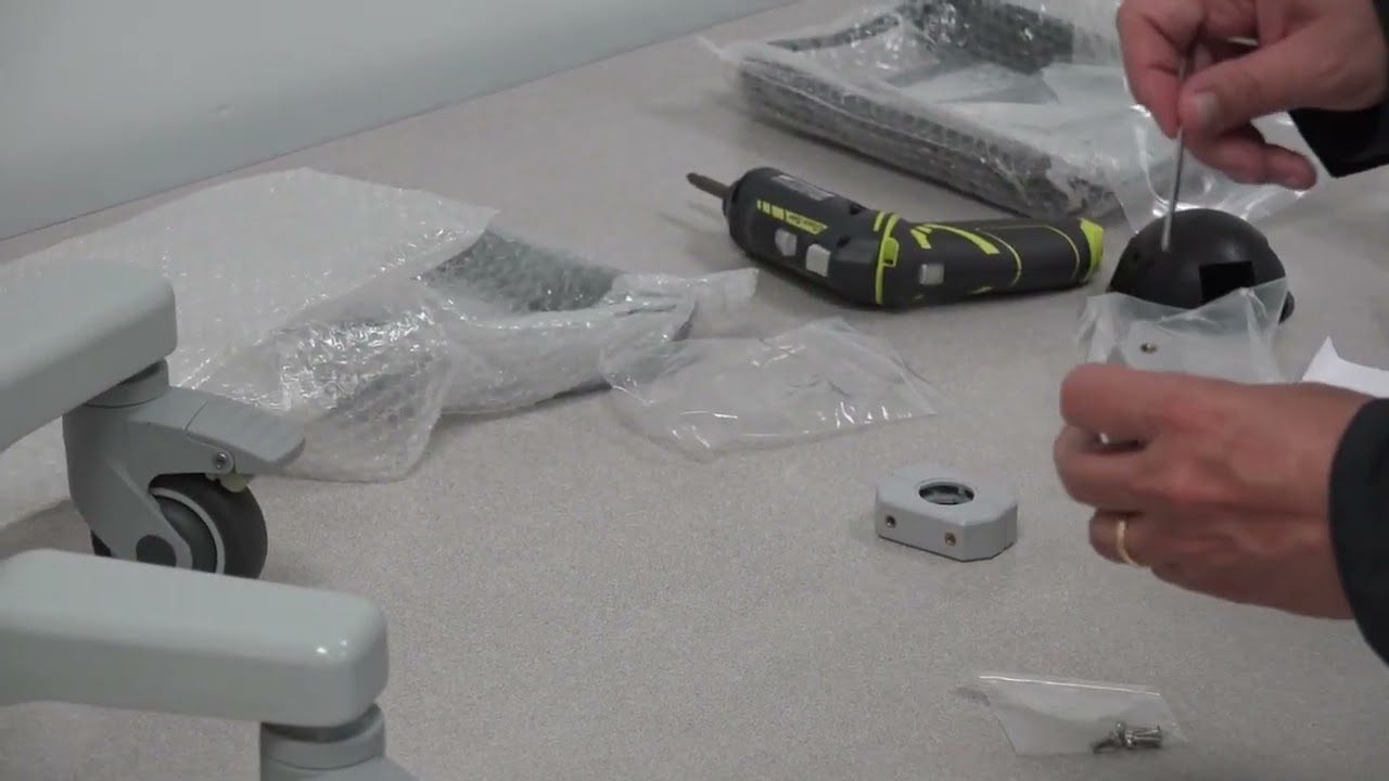 HOW TO ASSEMBLE THE FT-1 EKG CART (STEP BY STEP)