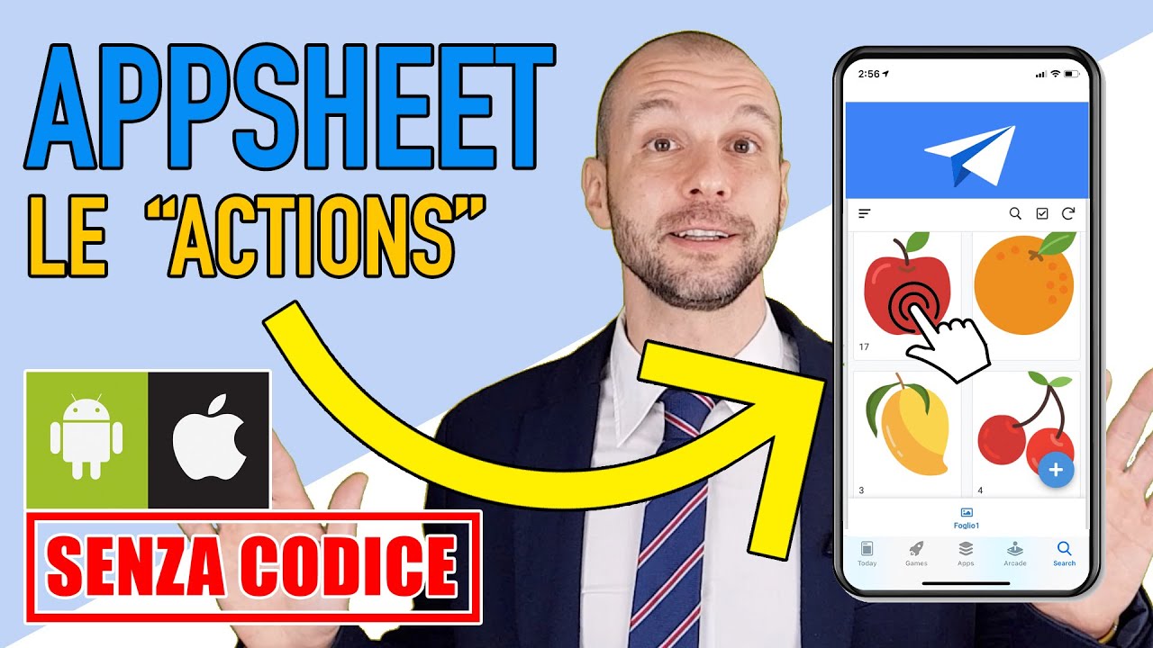 AppSheet - Avvia Funzioni al Click