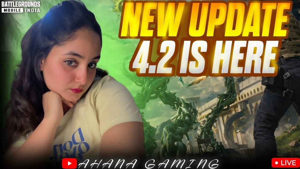 BGMI NEW UPDATE 4.2....❤️| BGMI MONTAGE  | FACECAM ❤️| AHANAGAMING (Portrait)