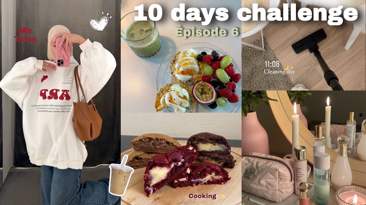 10 days challenge - Episode 6 ✅✨ |📚🌻📝 أجيوا تعيشو معايا نهار السادس فالتحدي اللي بديت