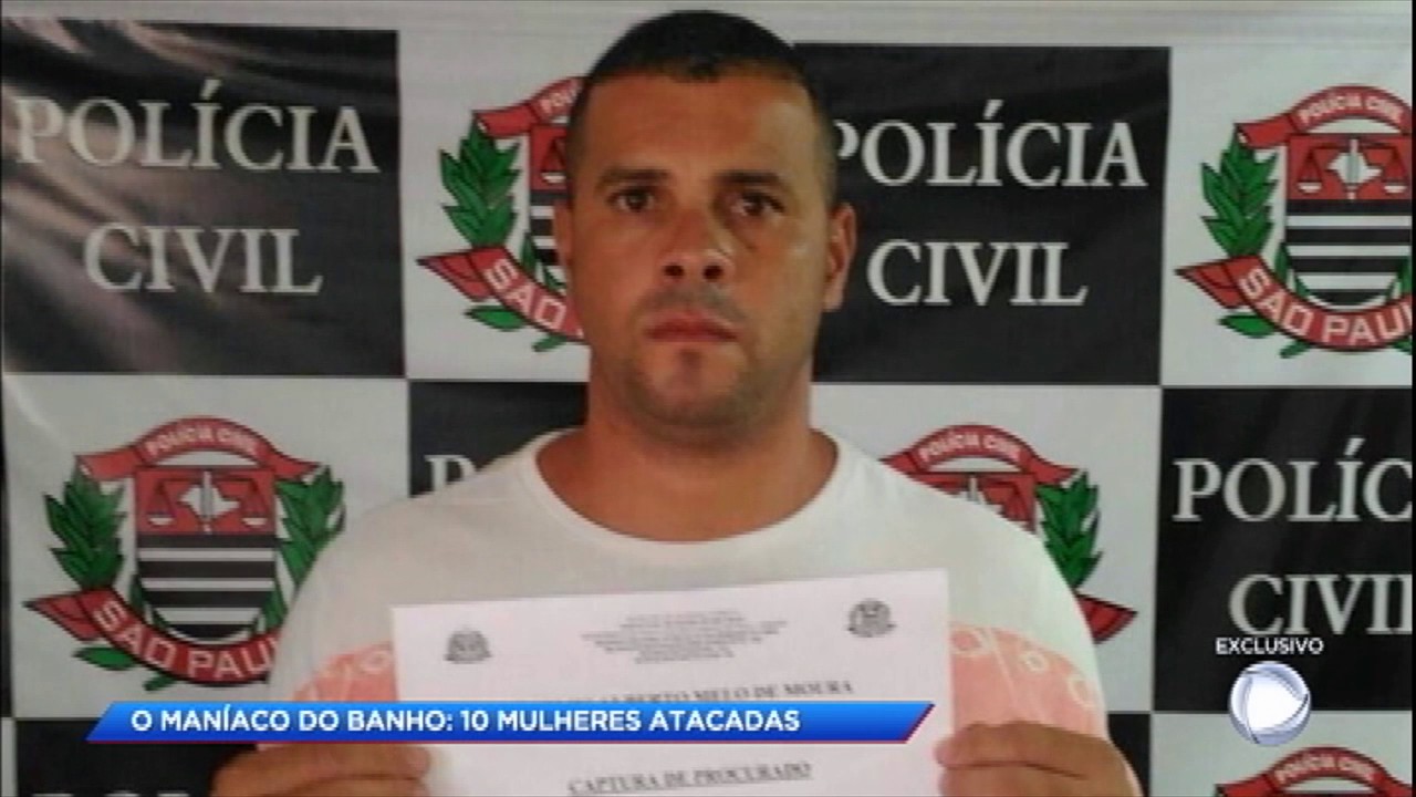 Maníaco violenta mulher durante o banho