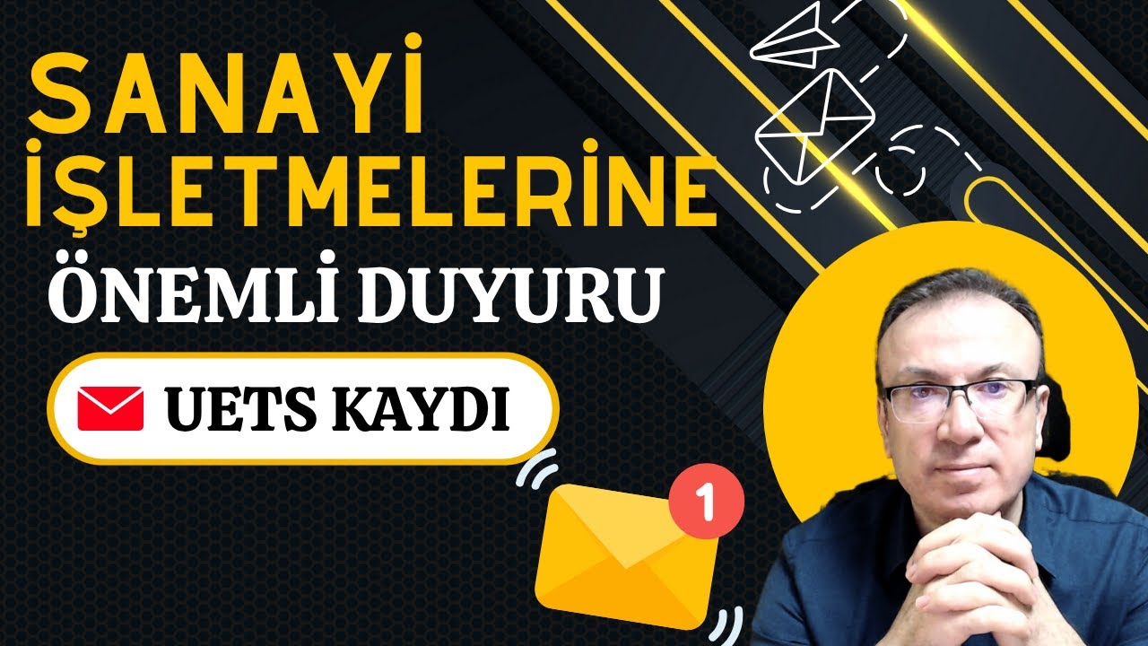 UETS Kaydı Zorunlu! | Sanayi İşletmeleri 1 Ekim 2025'e Dikkat!