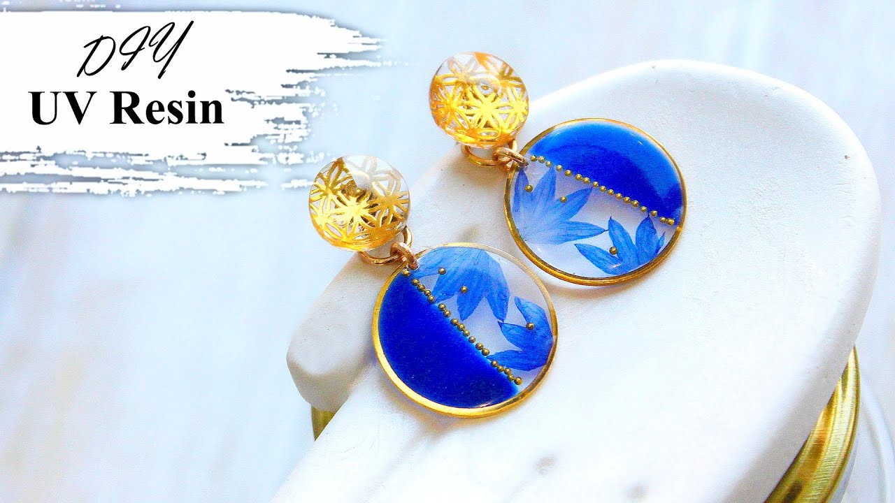 Amazing DIY UV Resin Jewelry idea you’ll Love | DIY earrings for beginners