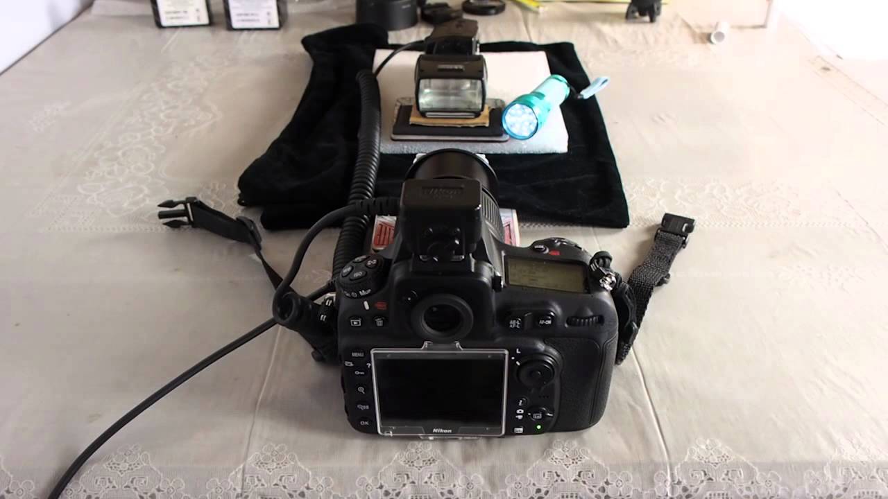 Slide Copying with Nikon ES-1 35mm Slide Copying Adapter