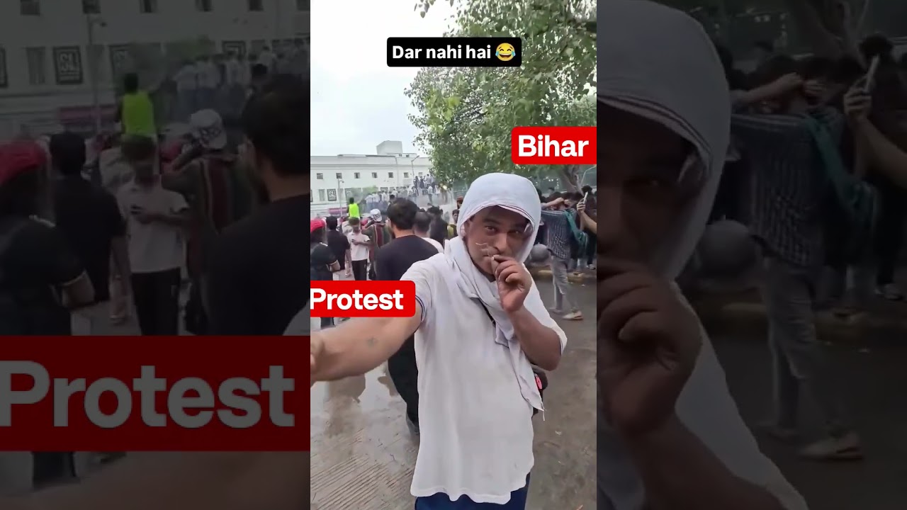 Bihari protest patna protest Viral video #protest #explore #bhojpuri #rangdari #trending #youtube