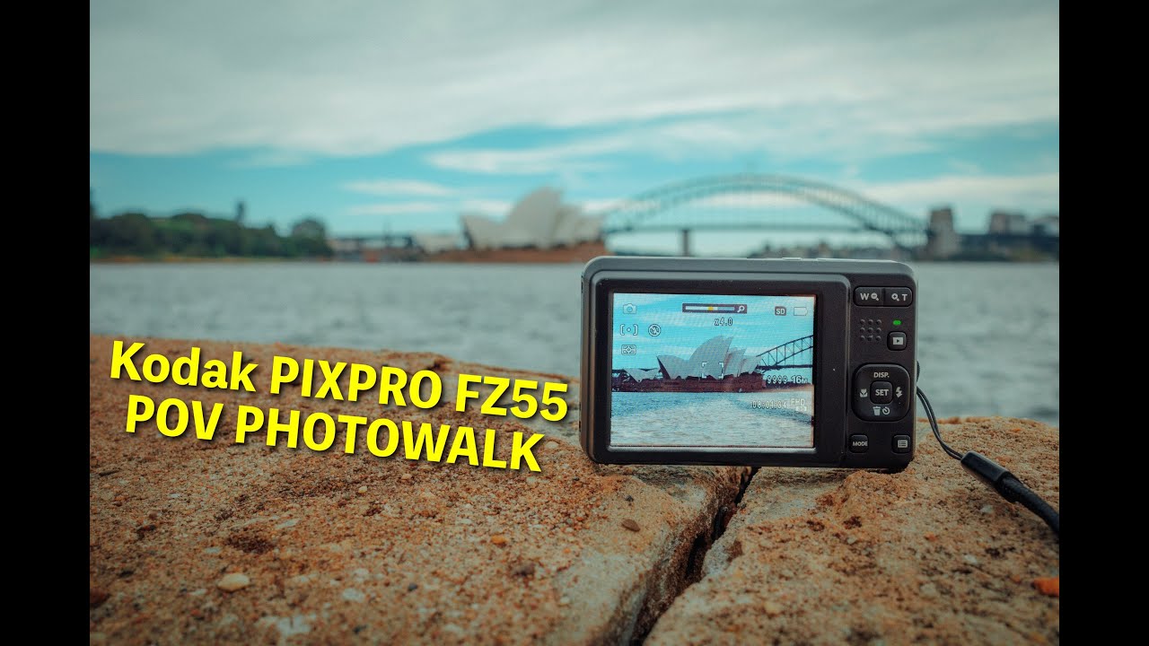 I went to see Sydney Opera House with my Kodak PIXPRO FZ55【POV Photo walk】