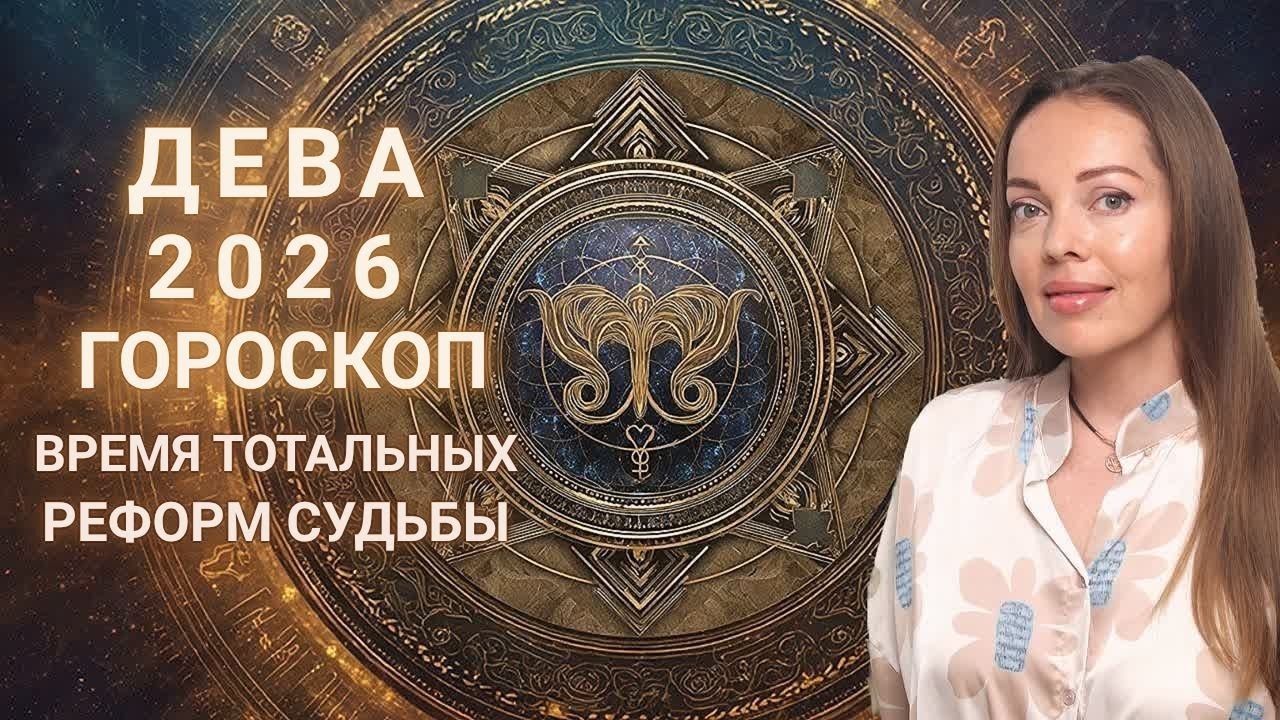 Дева - гороскоп на 2026 год. Время тотальных реформ Судьбы