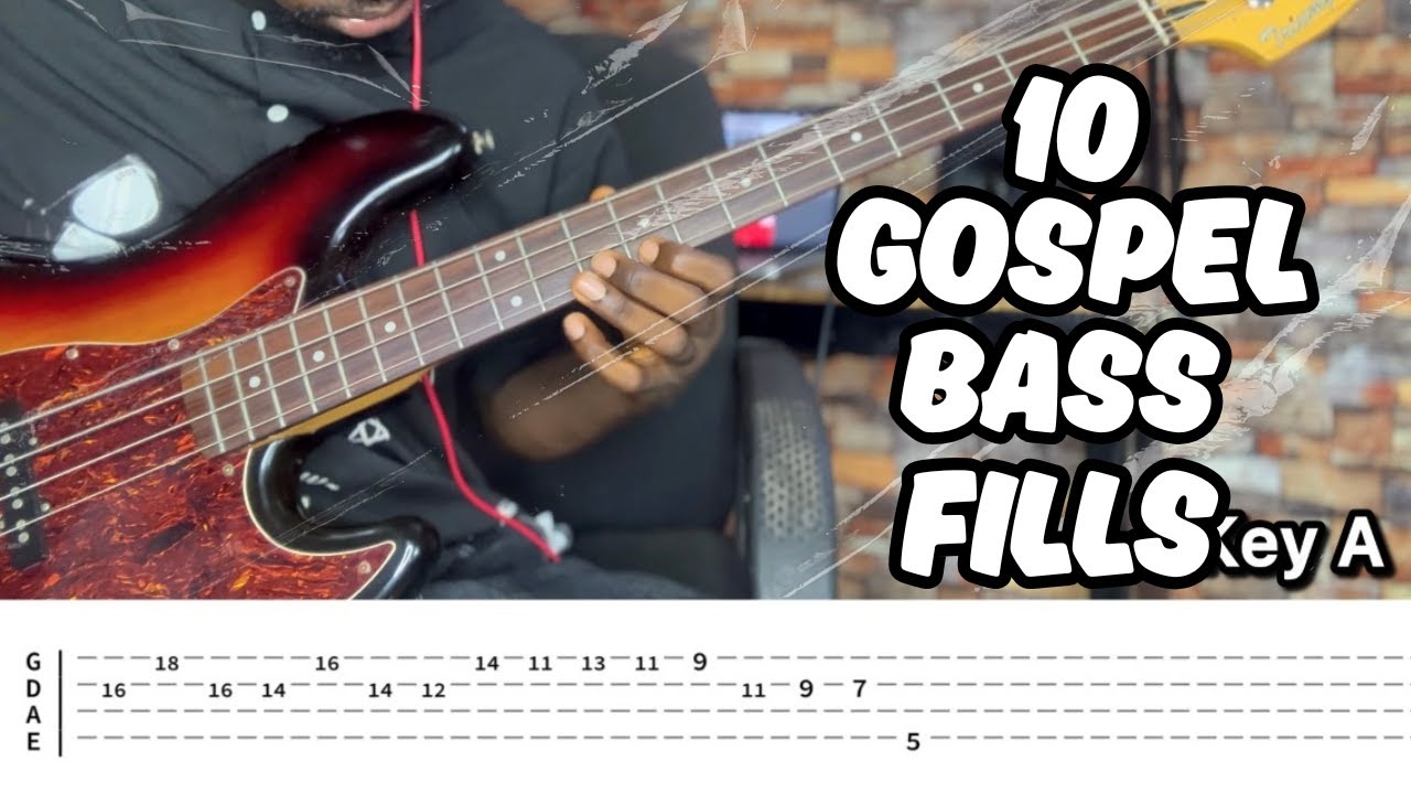 10 Gospel Bass Fills Every Bassist Should Know!