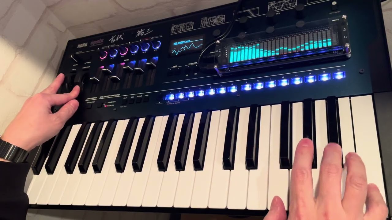 ニンジャウォーリアーズ / Daddy Mulk をKORG opsixで弾いてみた