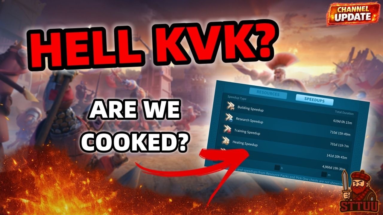 Hell KvK Team-Up Phase Is Crazy + Big Channel Update | Rise of Kingdoms
