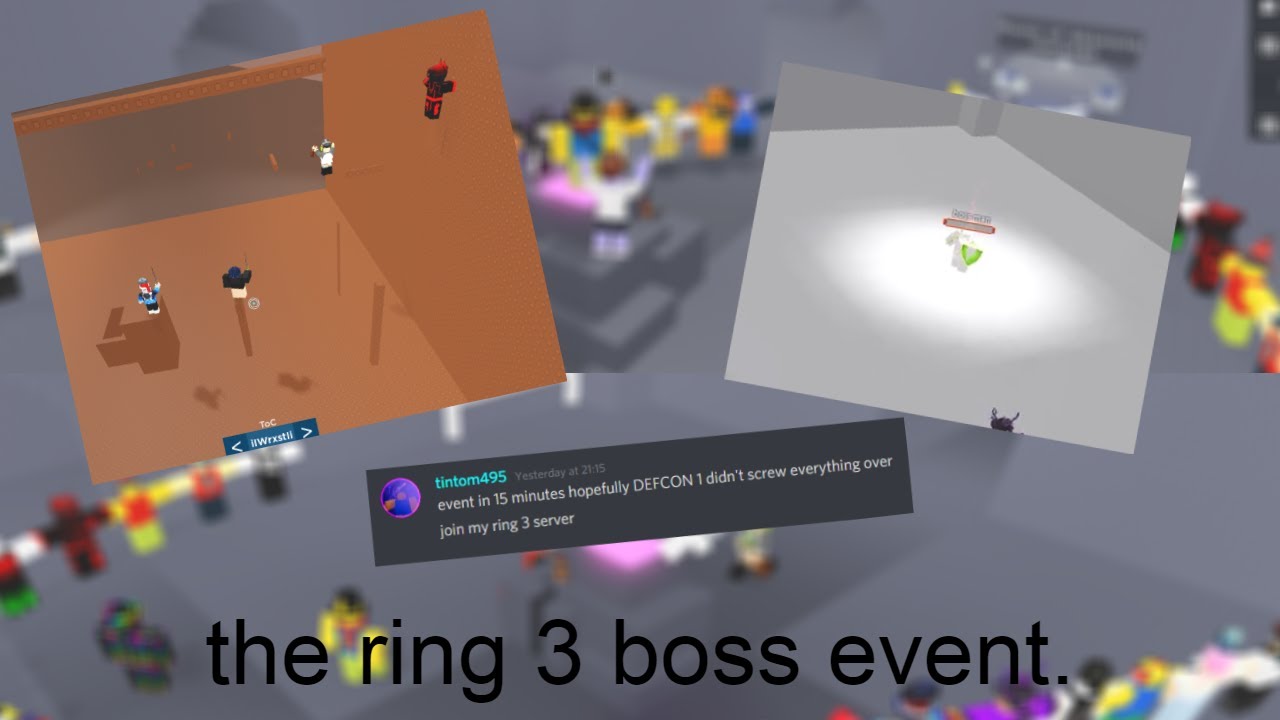 JToH - The Ring 3 Boss Event
