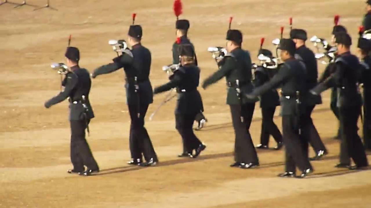 The Rifles Sounding Retreat 2016 15