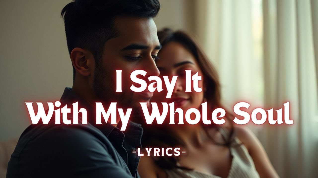 I Say It With My Whole Soul – A Deeply Emotional Soul Blues Love Ballad