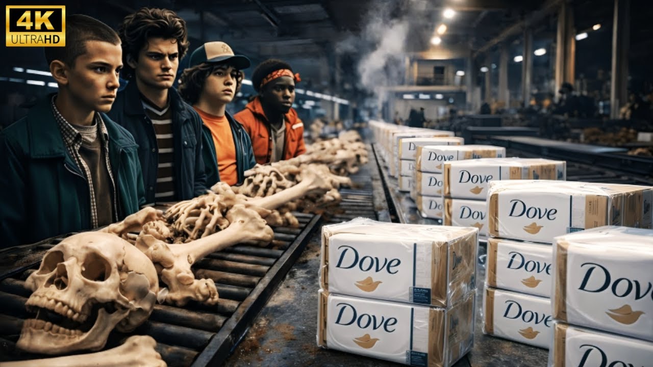 Inside the Soap Factory 🧼 | From Animal Bones to Dove Soap (Full Process)