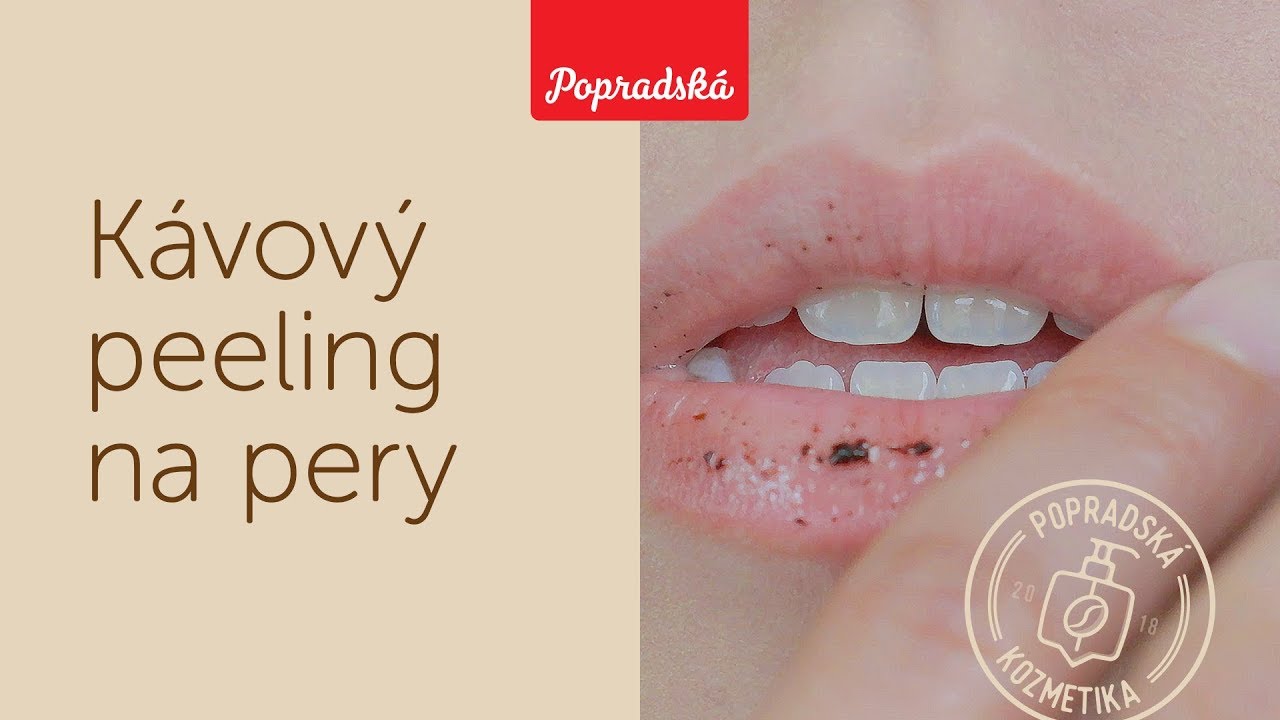 Dom&aacute;ci peeling na pery z k&aacute;vy | Popradsk&aacute; kozmetika