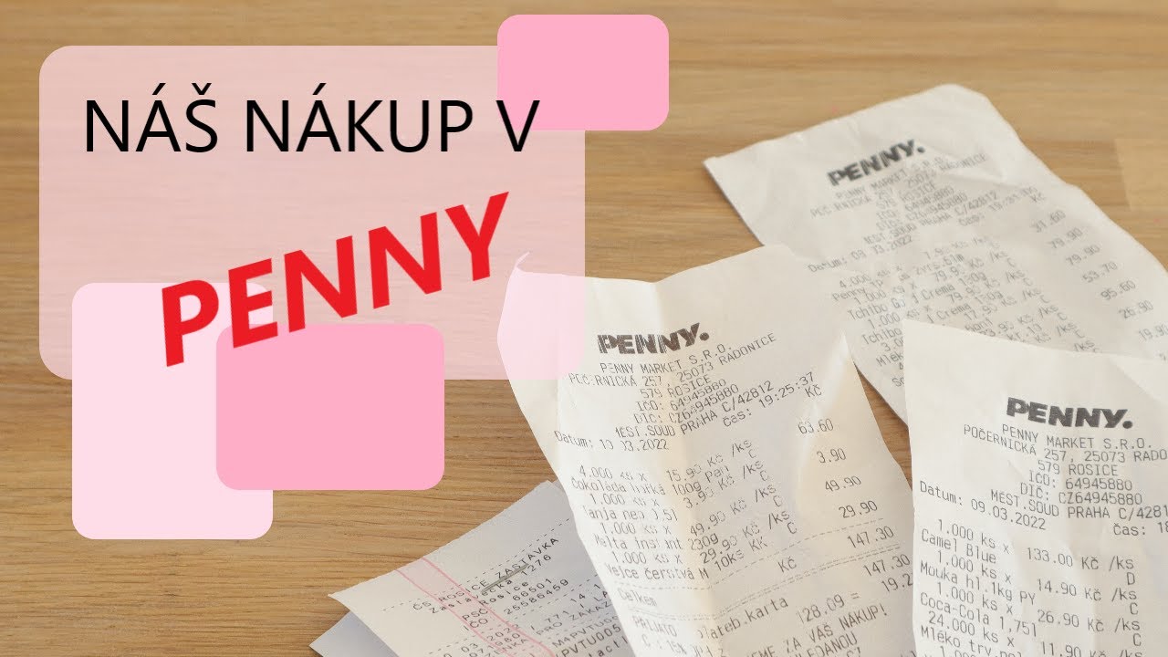 NÁŠ NÁKUP V PENNY/menší zásoby