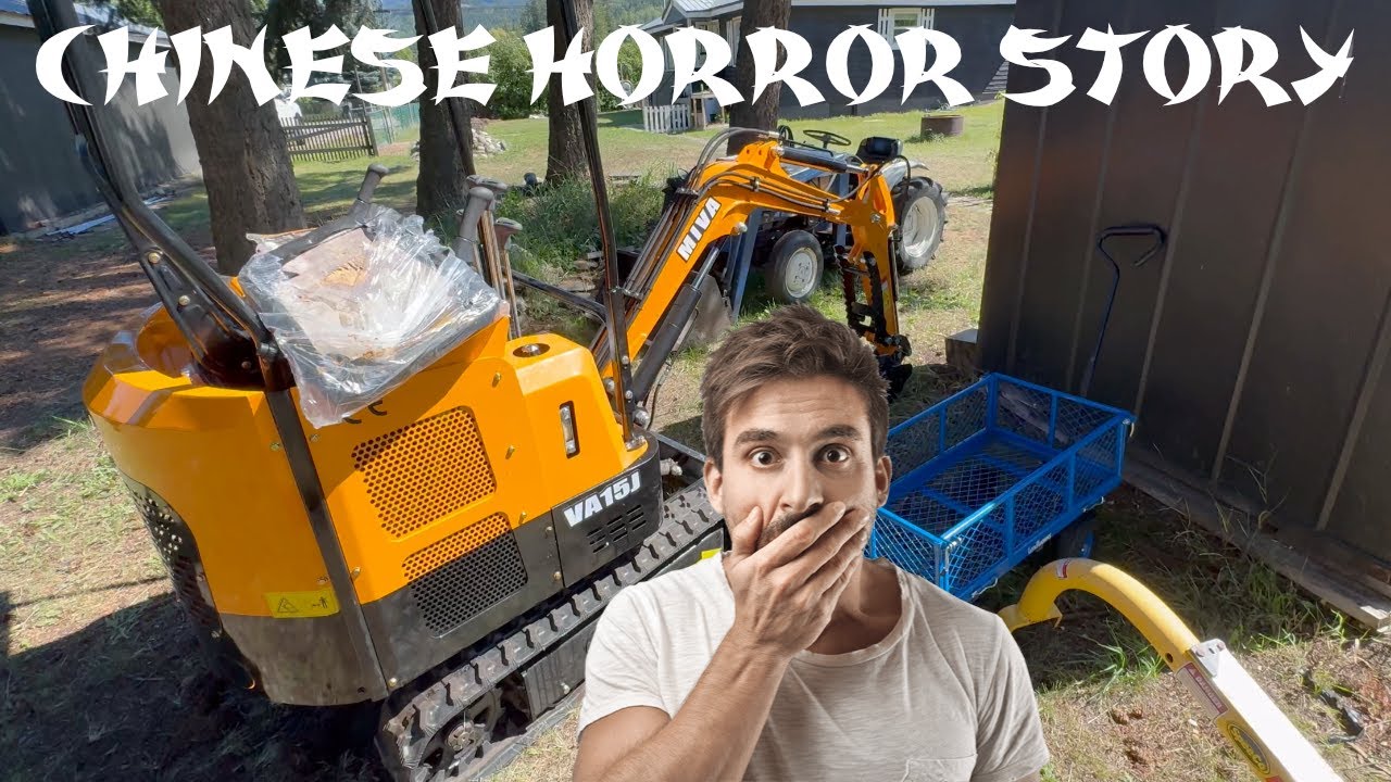 Excavator Surprise.  What I found on my Chinese Mini Excavator.