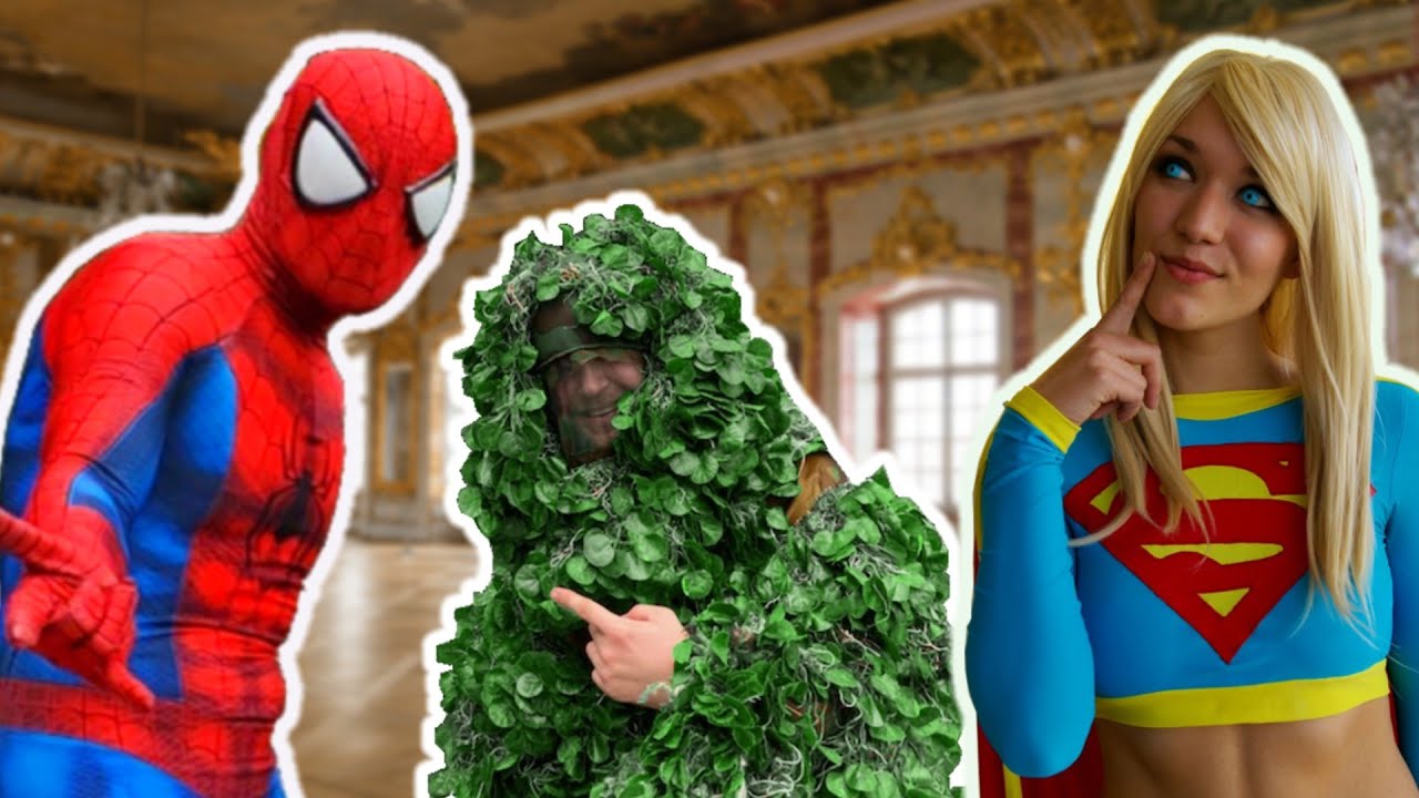 BUSHMAN Prank At Megacon Orlando! Featuring Spider-Man