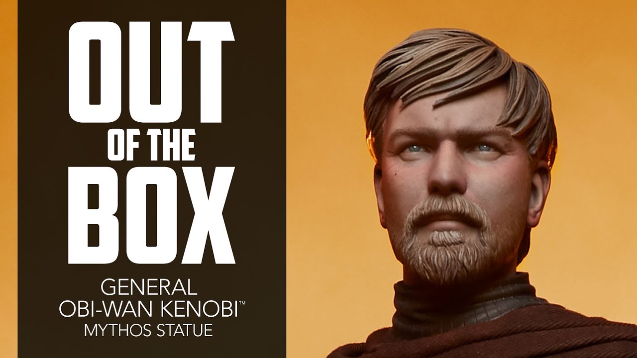 Star Wars™️ General Obi-Wan Kenobi™️ Mythos Statue by Sideshow | Out of the Box