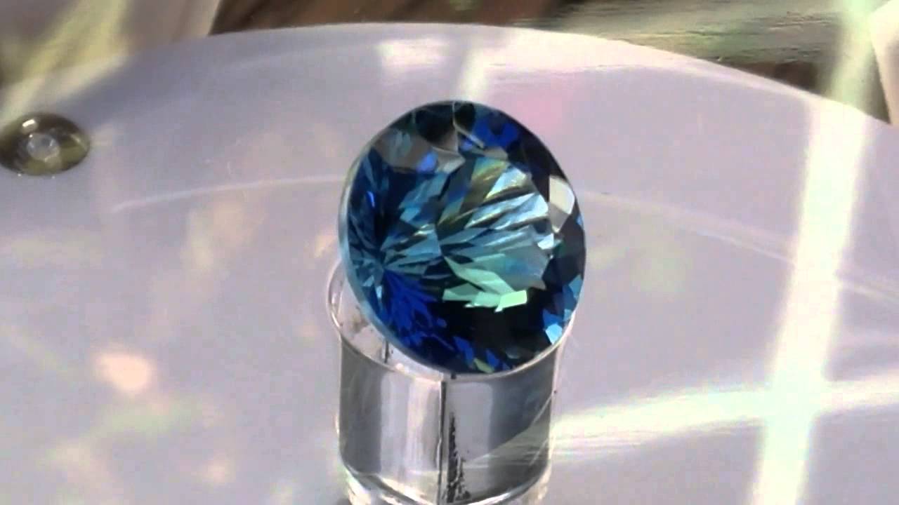 portuguese cut Obsidian glass 10mm