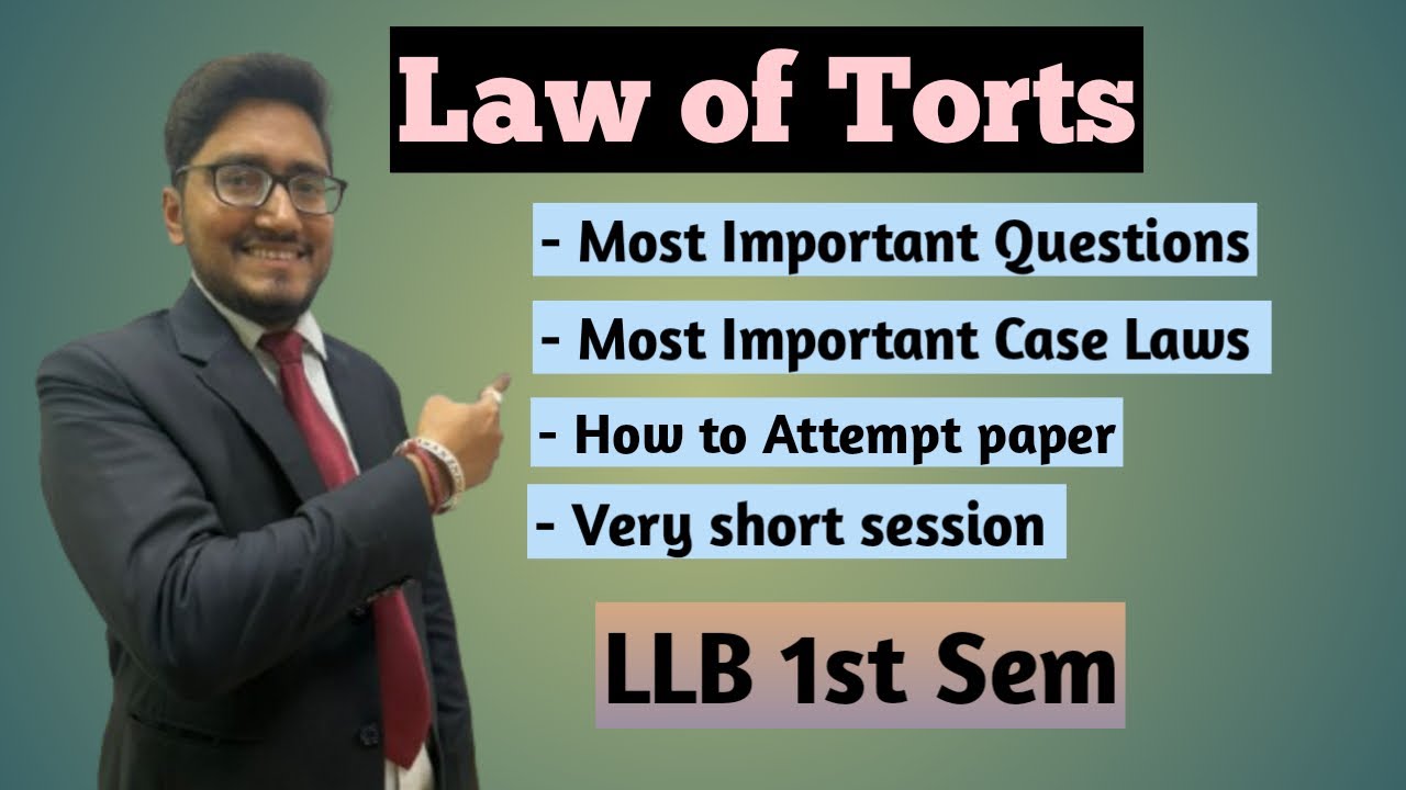 law of torts and Consumer Protection act | last time season | Ccsu | MSU | PU | HPU | KLSU |