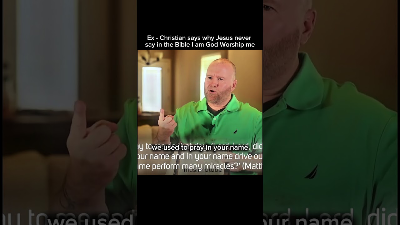 Can any Christian answer this ? #convertedmuslim #revertmuslim #islamicshorts #muslim #christian