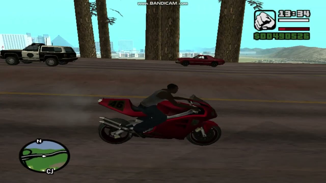 GTA San Andreas - NRG-500 (No Stunts) | Simple Drive #gta #gaming #gtasanandreas 