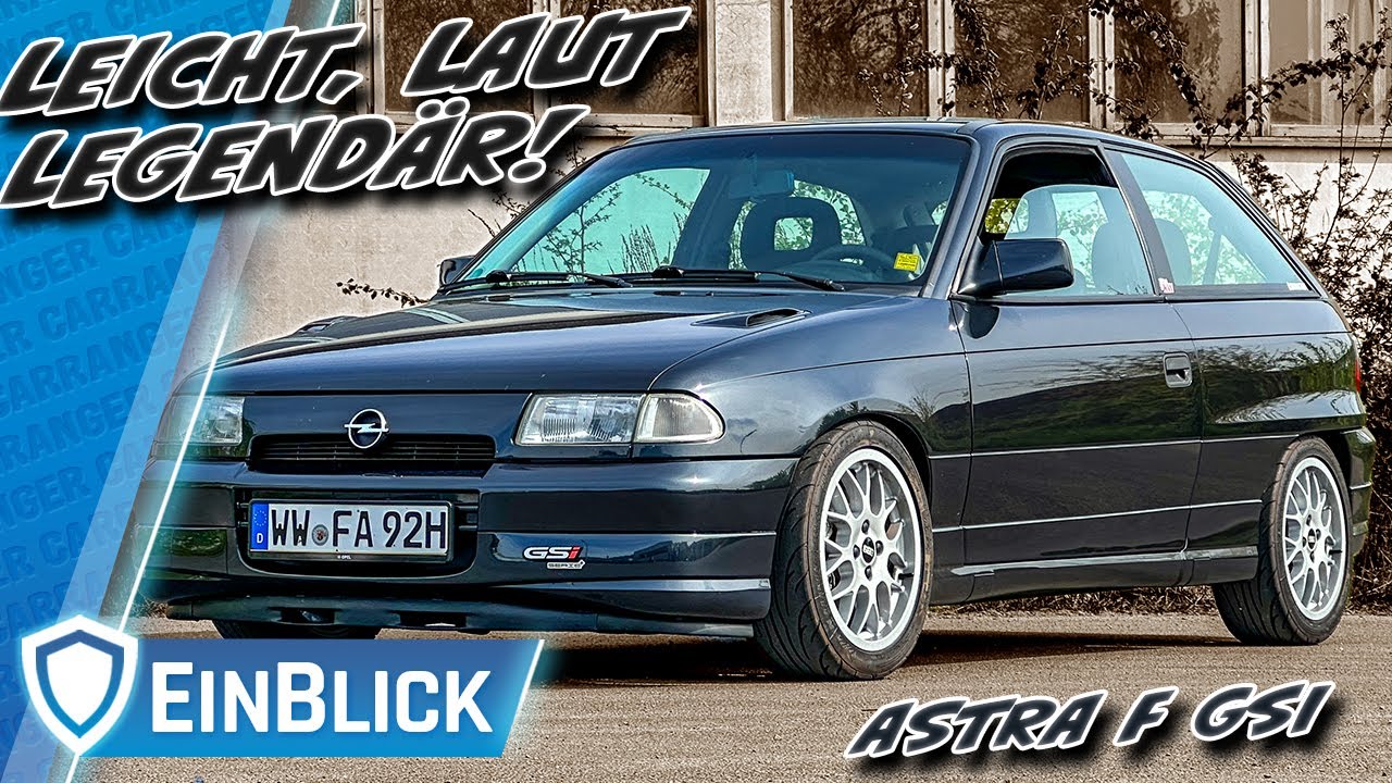 Einst BERÜCHTIGT, nun BERÜHMT! Opel Astra GSI (1992) - War das der SPORTLICHSTE Kompakte?