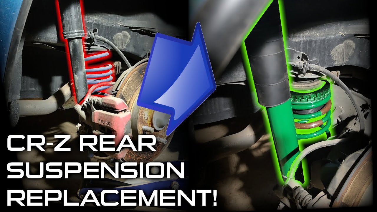 Replacing Rear Shocks and Springs on a Honda CR-Z