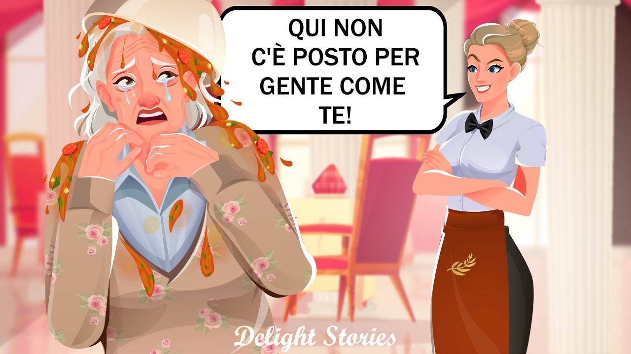 Uno dei nostri clienti abituali ha perso la testa e ha deciso di pagare il conto di quella vecchia!