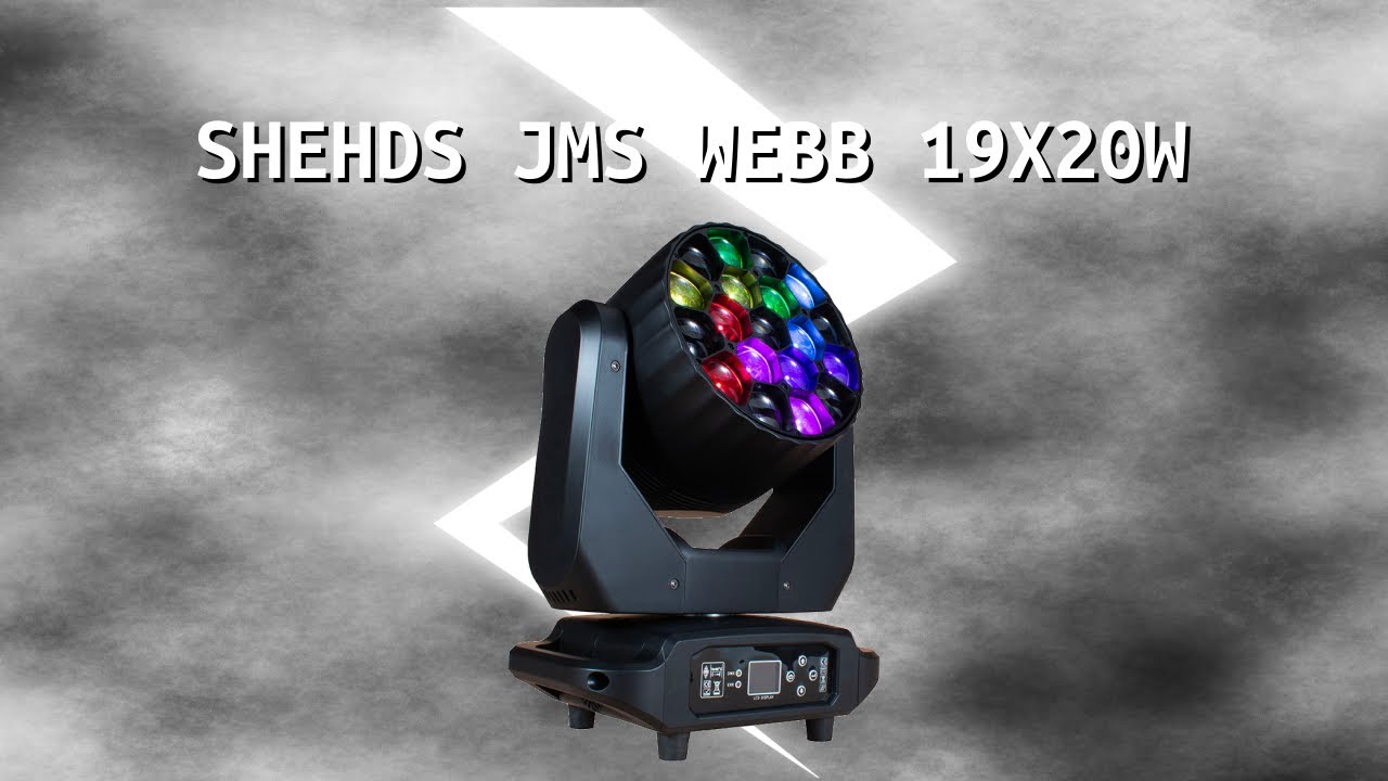 LIGHTning Reviews: SHEHDS JMS WEBB 19X20W