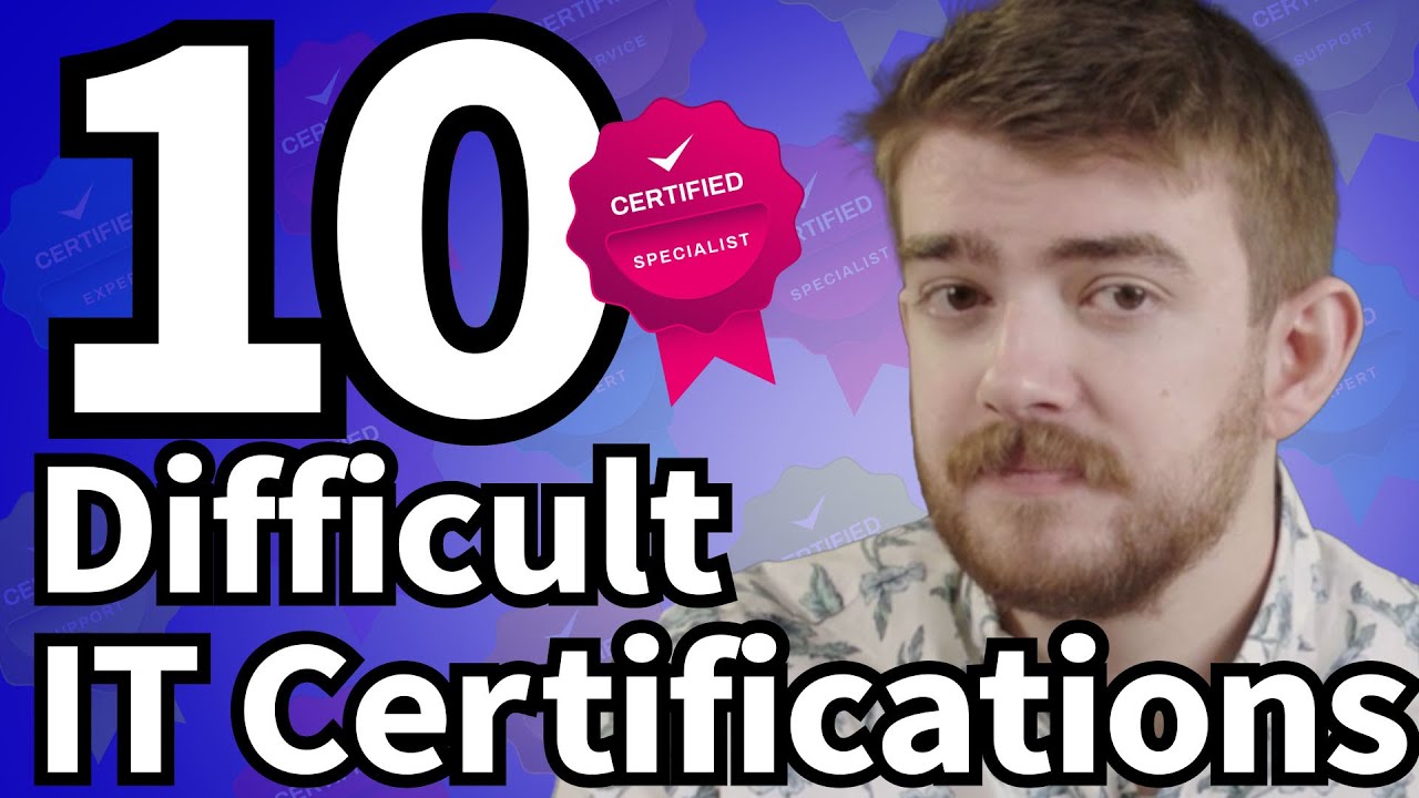 10 Difficult IT Certifications #itcertification