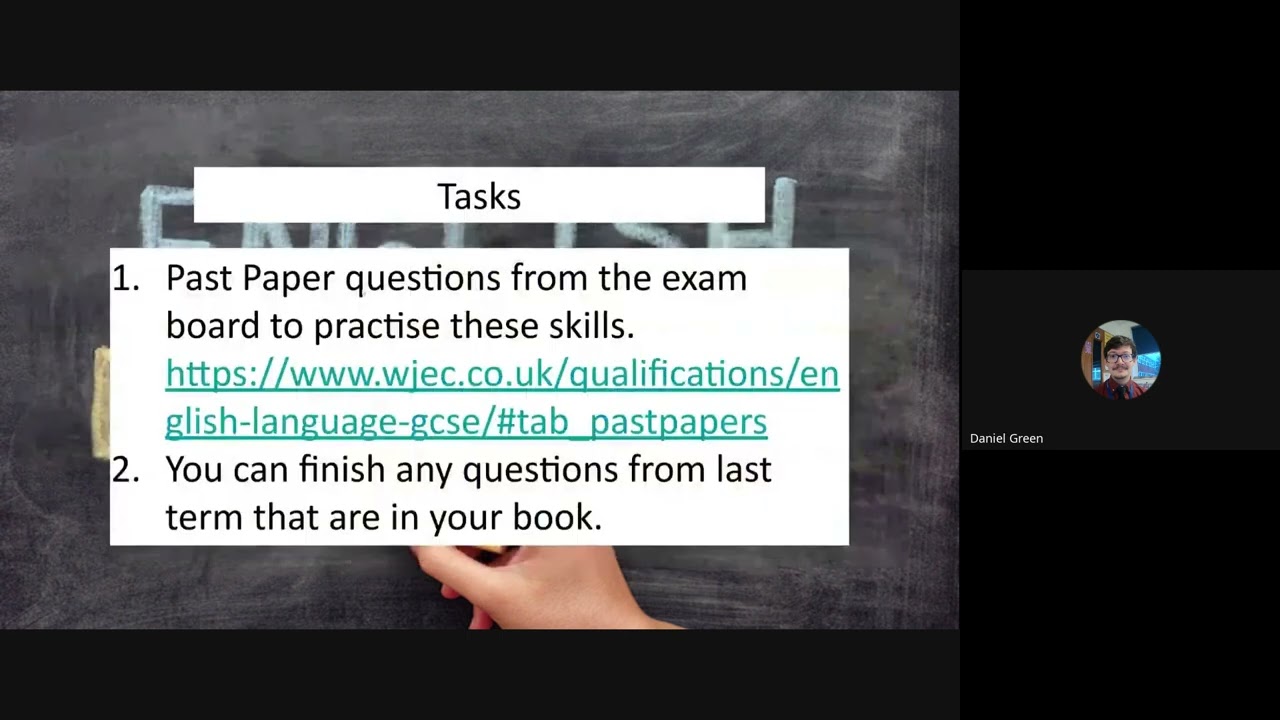 WJEC Unit 3 English Language Recap