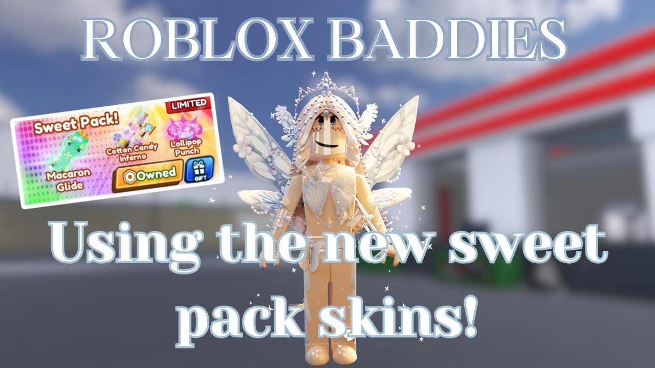 𓂃⋆.˚ Использование НОВЫХ скинов Sweet Pack в ROBLOX BADDIES 𓂃⋆.˚
