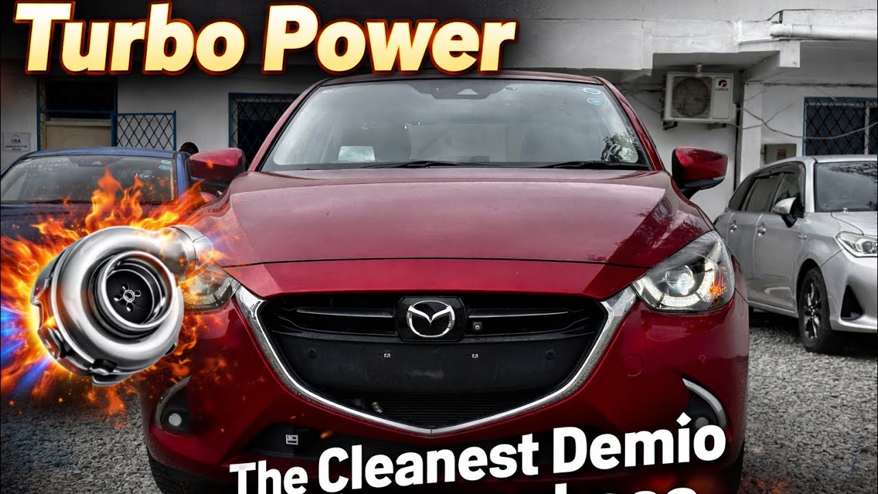 The Cleanest Mazda Demio 1500cc Diesel For Sale in Mombasa