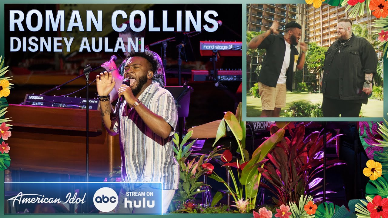 Roman Collins: Gets The Disney Aulani On Their Feet During Marvin Gaye - American Idol 2024