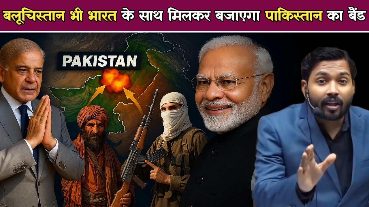 अब होगी असली तबाही बलूचिस्तान भी भारत के साथ मिलकर बजाएगा पाकिस्तान का बैंड.!