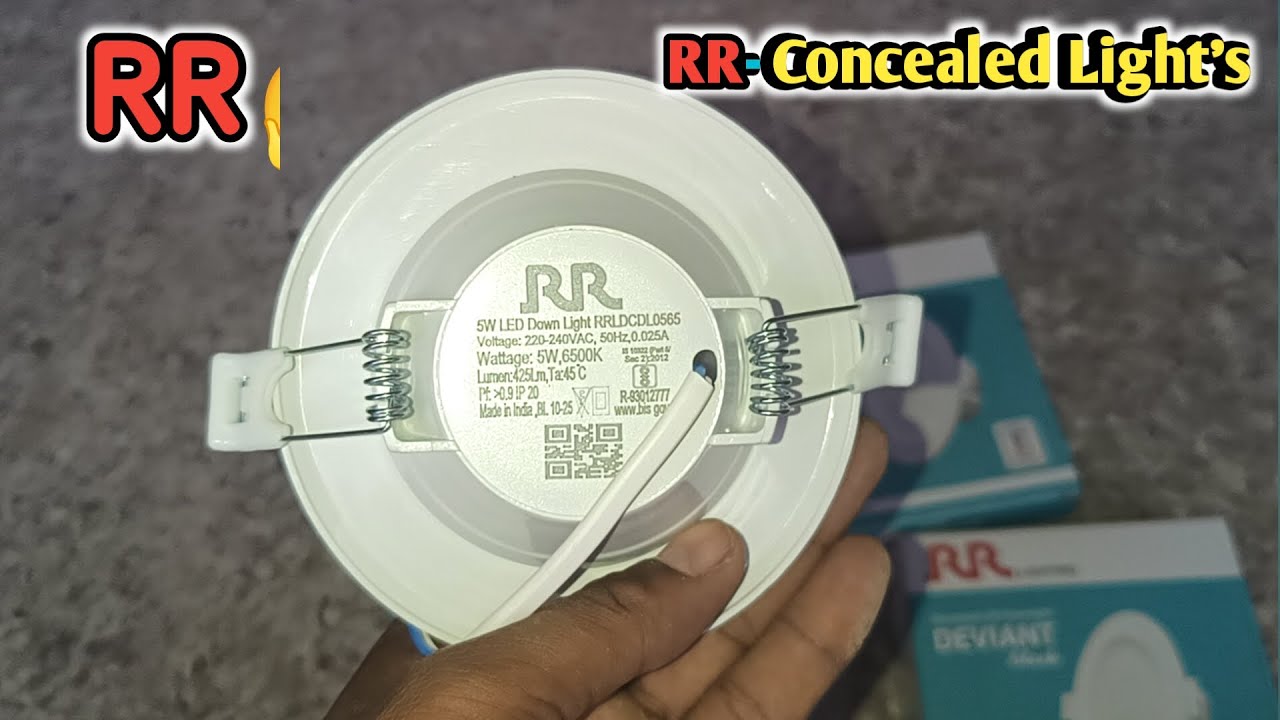 RR Concealed Light's installation|| concealed light kaise lagaye|| concealed light fittings||