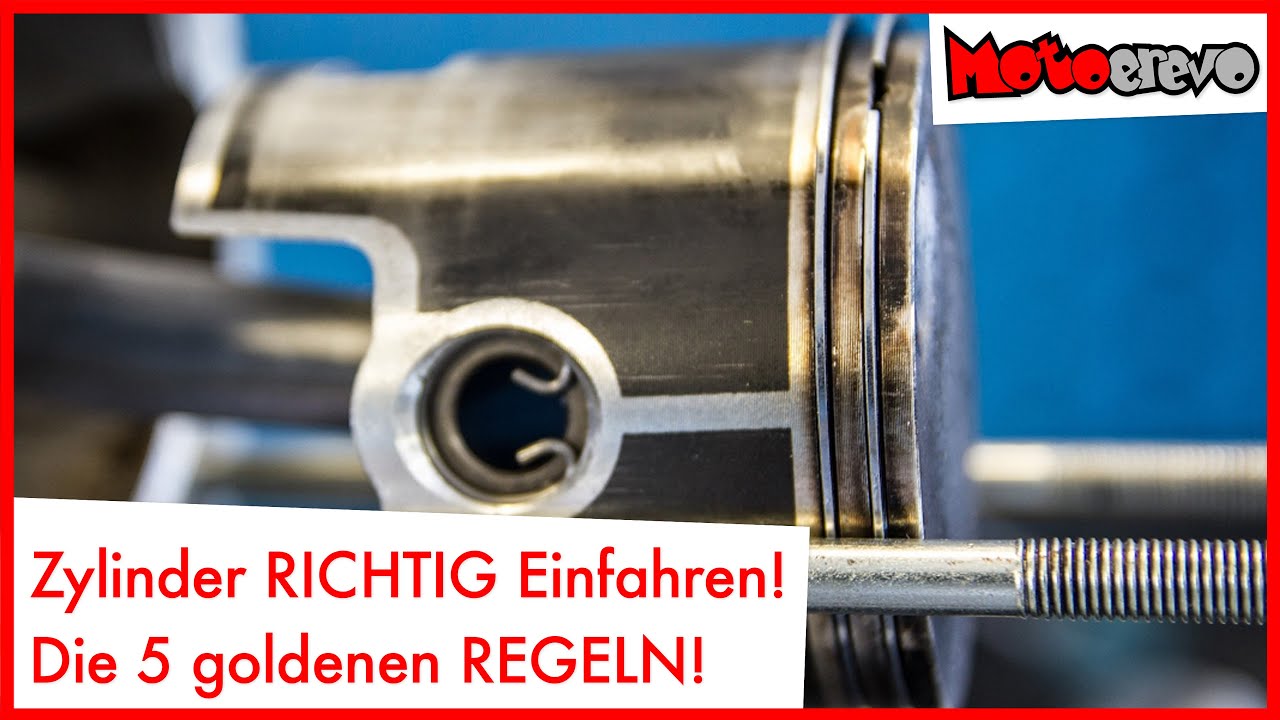 Zylinder RICHTIG Einfahren - die 5 goldenen Regeln / Vespa & Simson / motoerevo