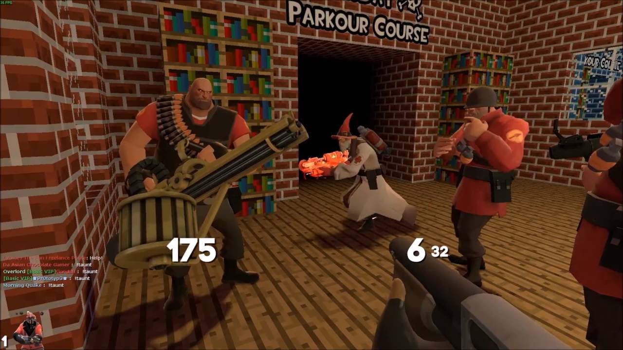 Tf2 Trolling: Kid falls for unbindall trick 2