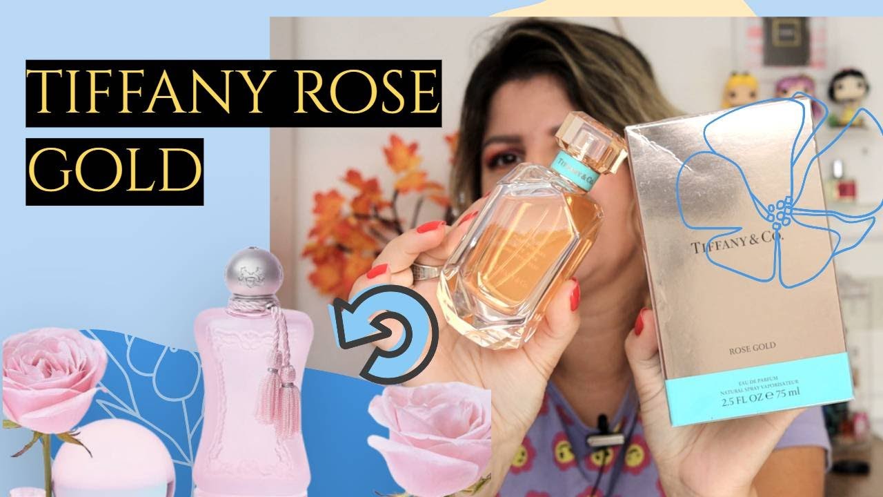 TIFFANY ROSE GOLD PERFUME DA ROSA AZUL DA TIFFANY & CO