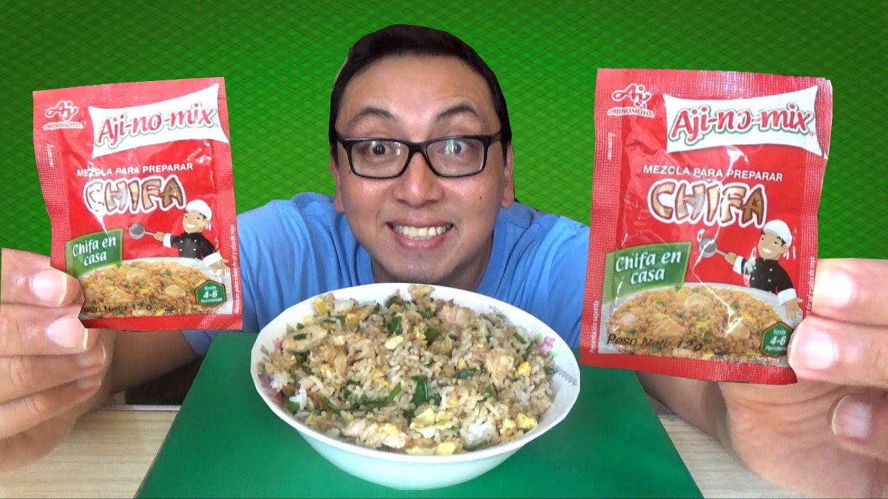 ARROZ CHAUFA con AJINOMIX 