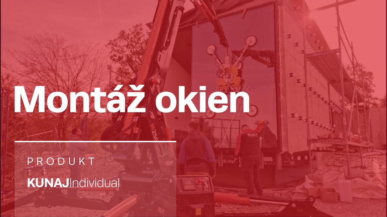Montáž okien - nadrozmerne veľké presklenia