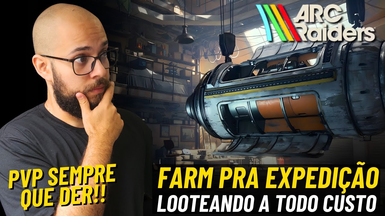 Arc Raiders Looteando para a Expedição e muito PVP!!