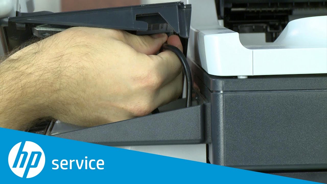 Replace the Control Panel Assembly | HP LaserJet Enterprise 500 MFP M525 | HP Support